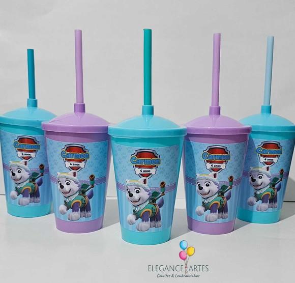 Copo Twister 400ml Everest Patrulha Canina