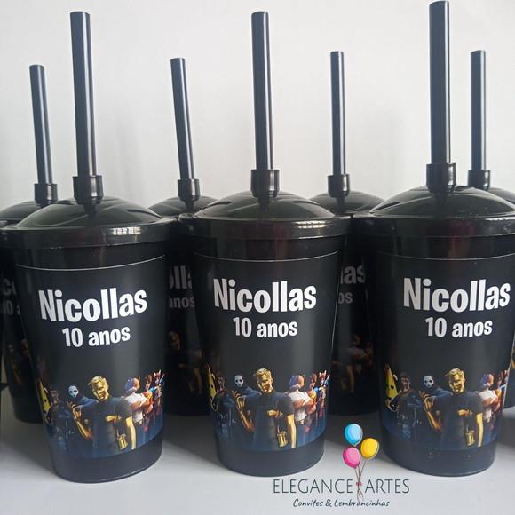 Copo Twister 400ml Fortnite