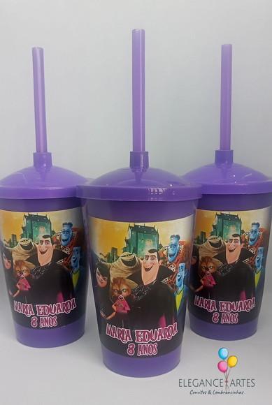 Copo Twister 400ml Hotel Transilvânia