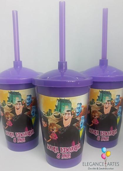 Copo Twister 400ml Hotel Transilvânia