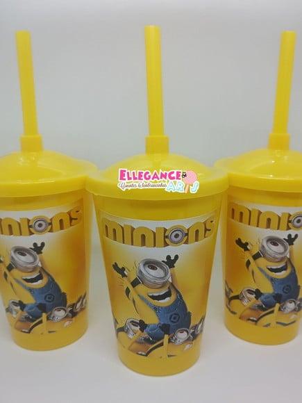 Copo Twister 400ml Minions