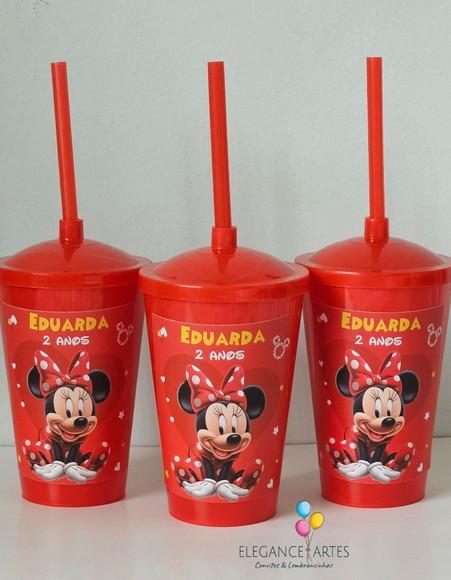 Copo Twister 400ml Minnie