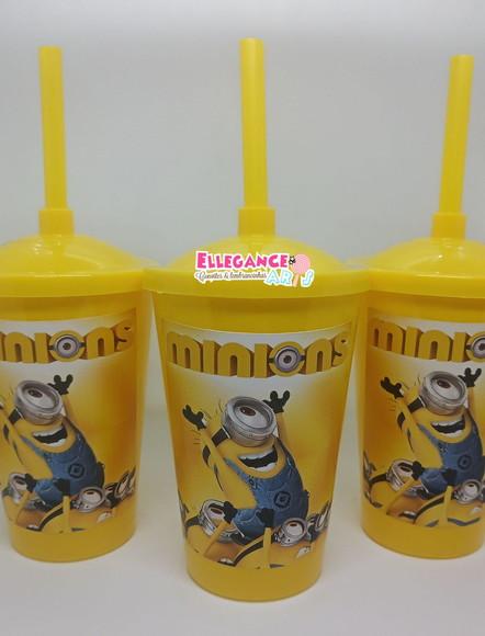 Copo Twister 400ml Minions