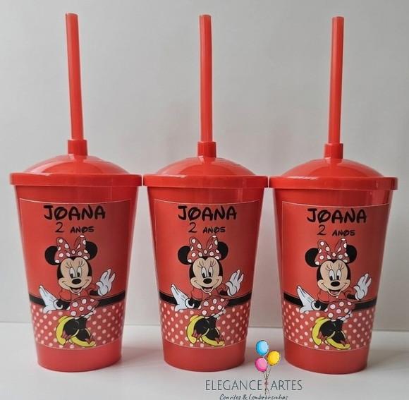 Copo Twister 400ml Minnie
