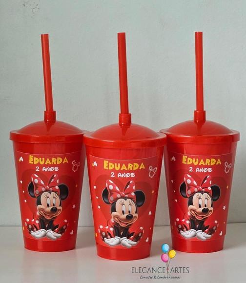 Copo Twister 400ml Minnie