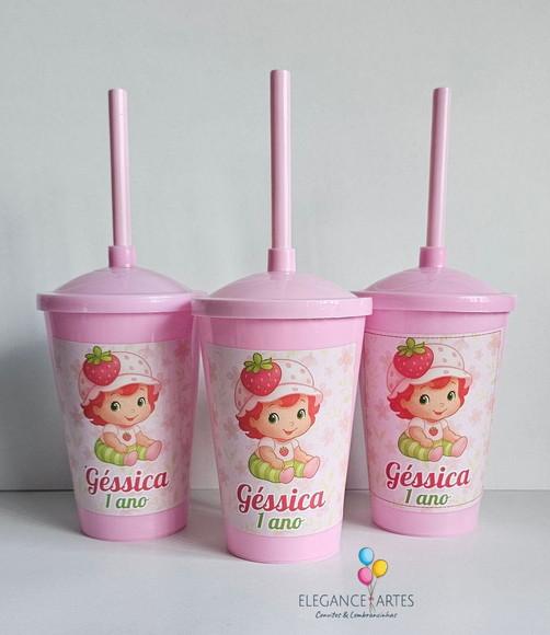 Copo Twister 400ml Moranguinho
