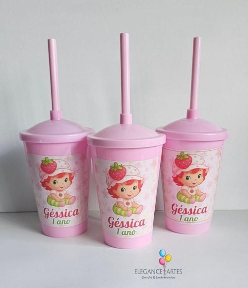 Copo Twister 400ml Moranguinho