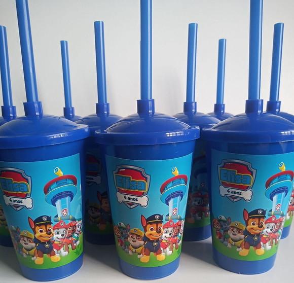 Copo Twister 400ml Patrulha Canina