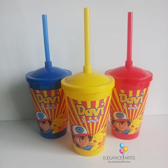 Copo Twister 400ml Pokemon