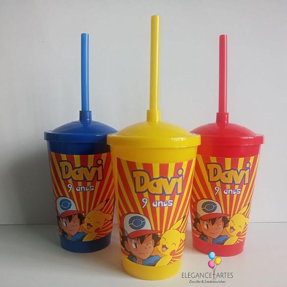 Copo Twister 400ml Pokemon