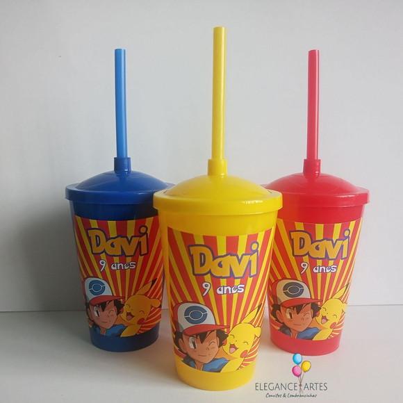 Copo Twister 400ml Pokemon