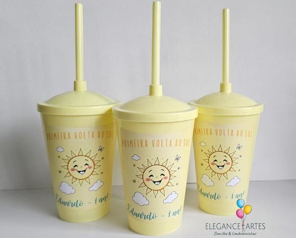 Copo Twister 400ml Primeira Volta ao Sol