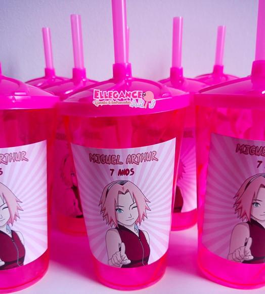 Copo Twister 400ml Sakura Naruto