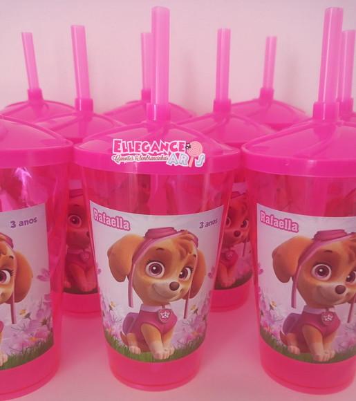 Copo Twister 400ml Skye Patrulha Canina