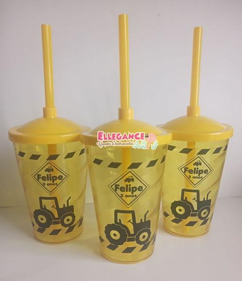 Copo Twister 400ml Trator