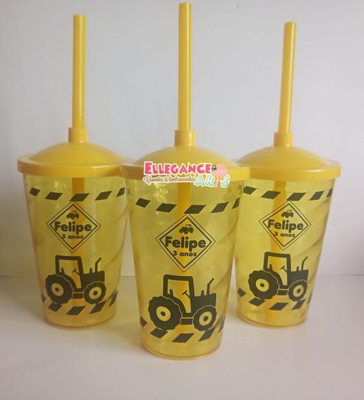 Copo Twister 400ml Trator