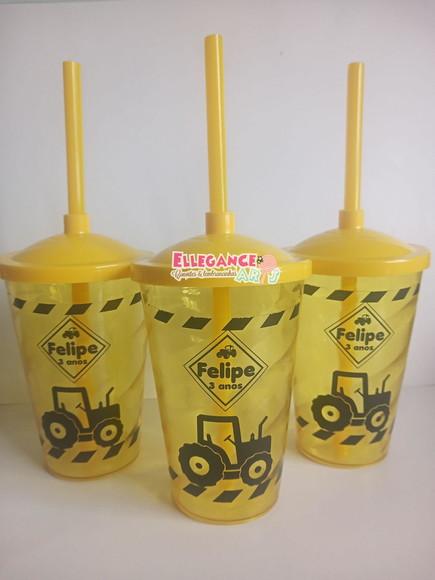 Copo Twister 400ml Trator
