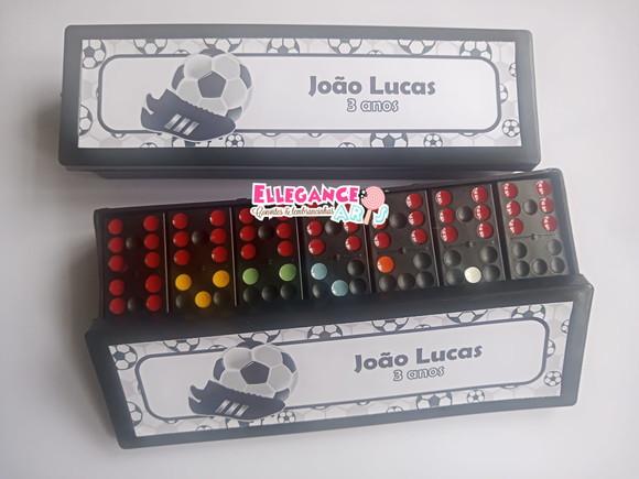 Dominó Futebol Preto e Branco