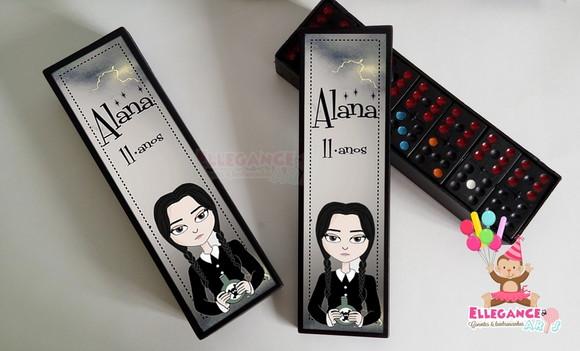 Dominó Wandinha Addams/ Família Addams