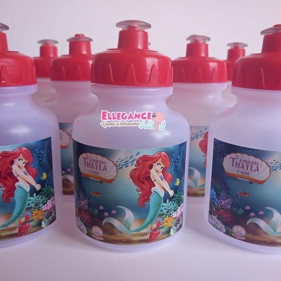 Garrafinha Squeeze Ariel Pequena Sereia - 300ml