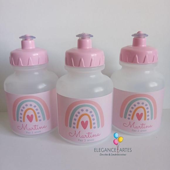 Garrafinha Squeeze Arco Iris Boho
