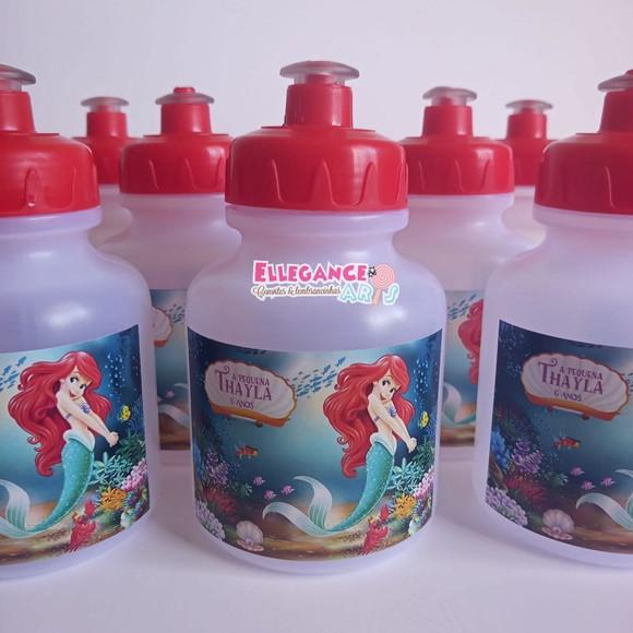 Garrafinha Squeeze Ariel Pequena Sereia - 300ml