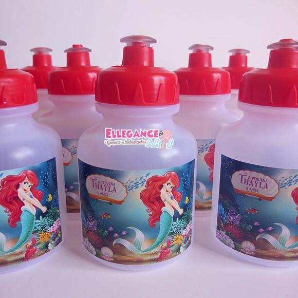 Garrafinha Squeeze Ariel Pequena Sereia - 300ml