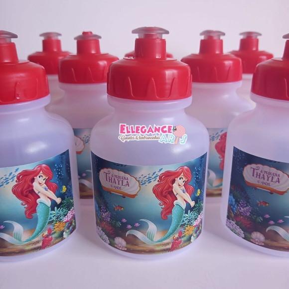 Garrafinha Squeeze Ariel Pequena Sereia - 300ml