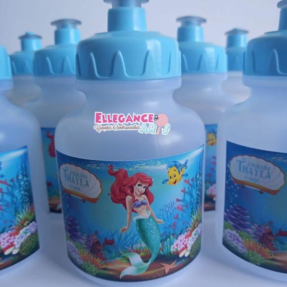 Garrafinha Squeeze Ariel Pequena Sereia - 300ml
