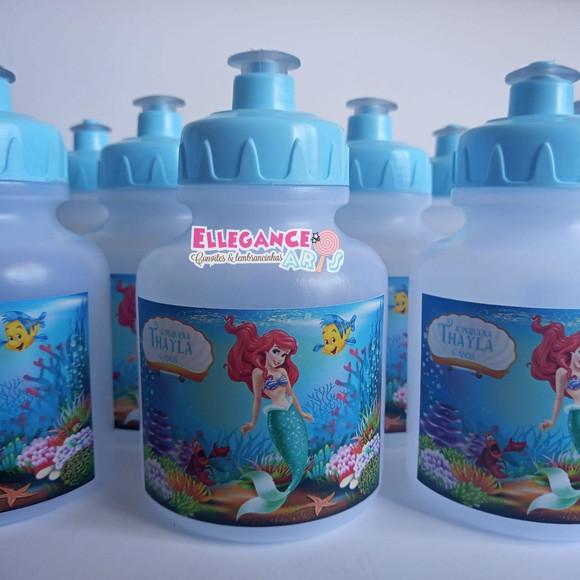 Garrafinha Squeeze Ariel Pequena Sereia - 300ml