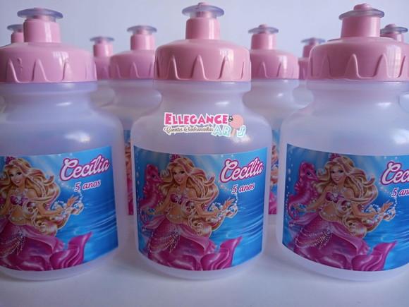 Garrafinha Squeeze Barbie