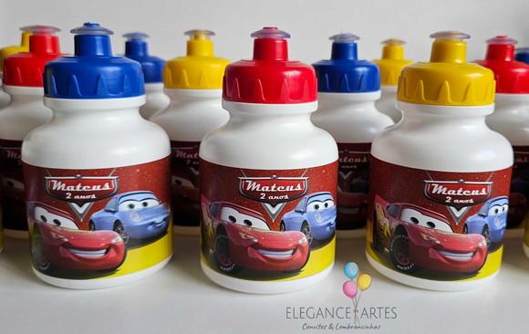 Garrafinha Squeeze Carros