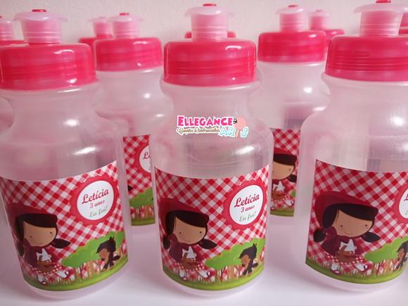 Garrafinha Squeeze Chapeuzinho Vermelho
