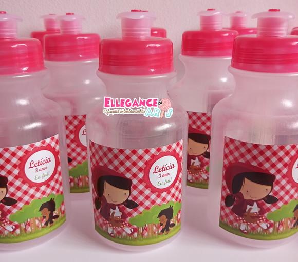 Garrafinha Squeeze Chapeuzinho Vermelho