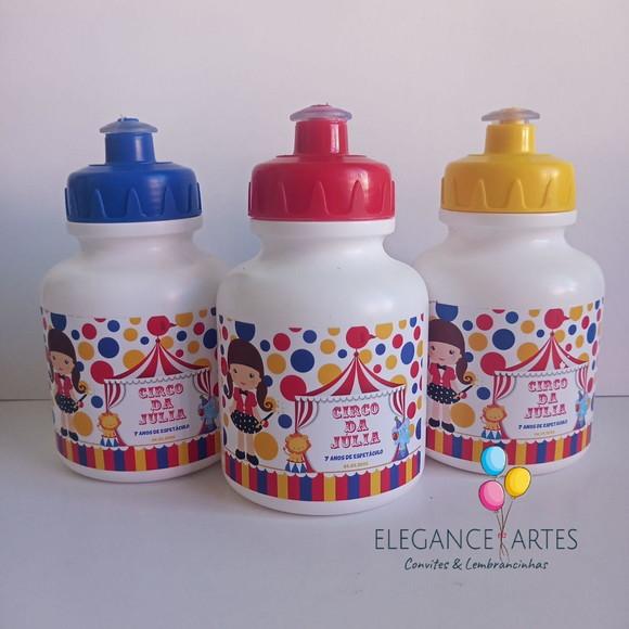Garrafinha Squeeze Circo Menina