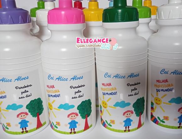 Garrafinha Squeeze Dia dos Professores