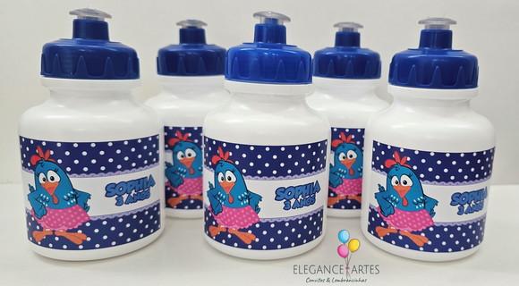 Garrafinha Squeeze Galinha Pintadinha