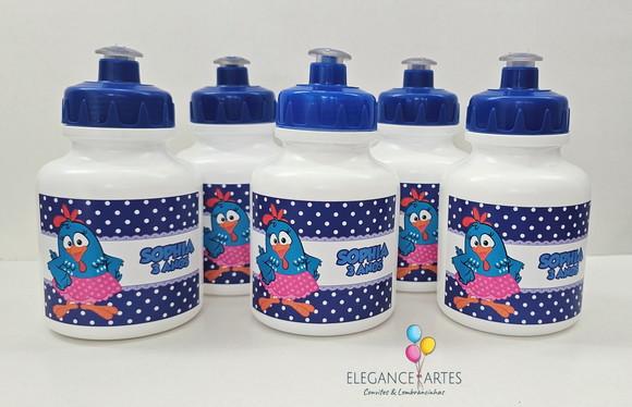 Garrafinha Squeeze Galinha Pintadinha