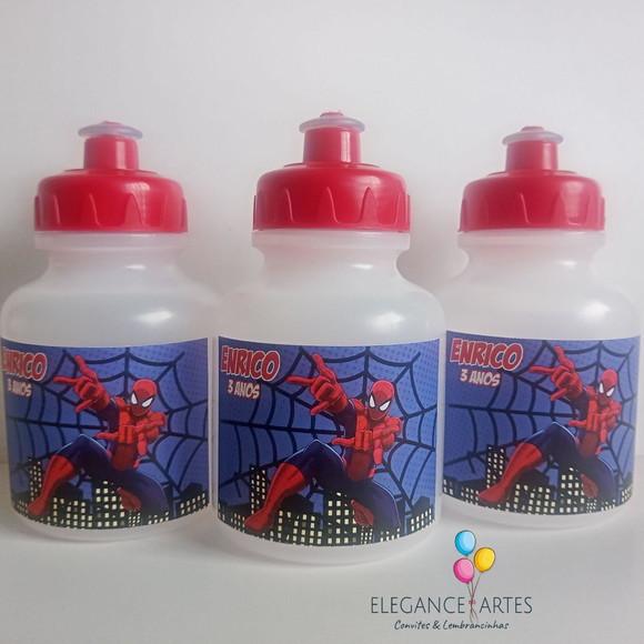 Garrafinha Squeeze Homem Aranha