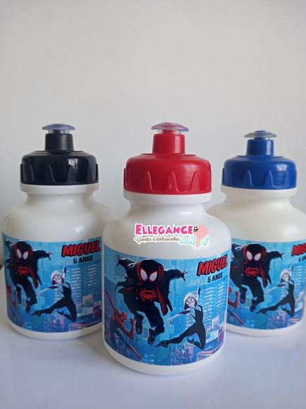 Garrafinha Squeeze Homem Aranha no Aranhaverso