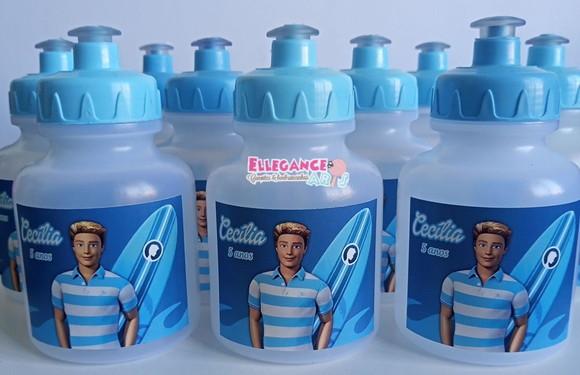 Garrafinha Squeeze Ken Barbie
