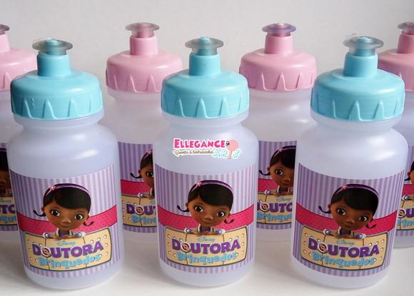 Garrafinha Squeeze Lembrancinha Doutora Brinquedos