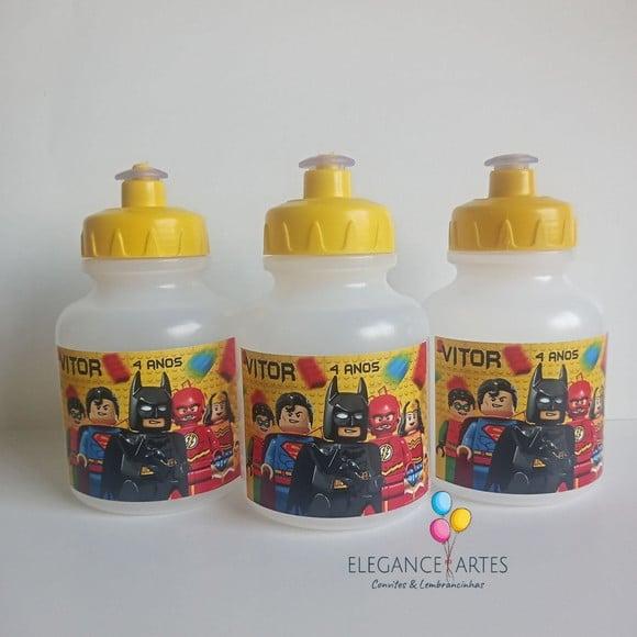 Garrafinha Squeeze Lembrancinha Lego Batman