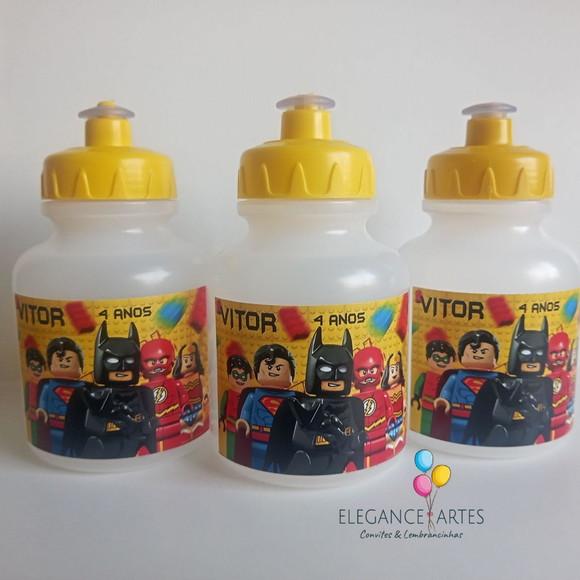 Garrafinha Squeeze Lembrancinha Lego Batman