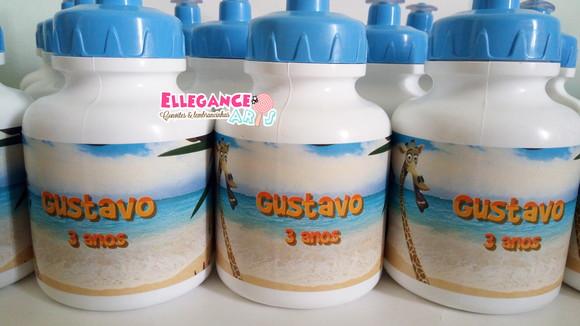 Garrafinha Squeeze Lembrancinha Madagascar
