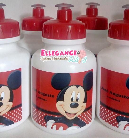 Garrafinha Squeeze Lembrancinha Mickey