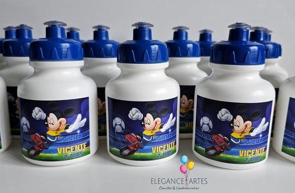 Garrafinha Squeeze Lembrancinha Mickey Futebol