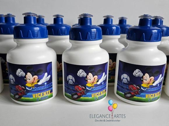 Garrafinha Squeeze Lembrancinha Mickey Futebol