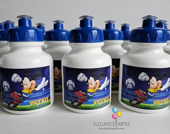 Garrafinha Squeeze Lembrancinha Mickey Futebol