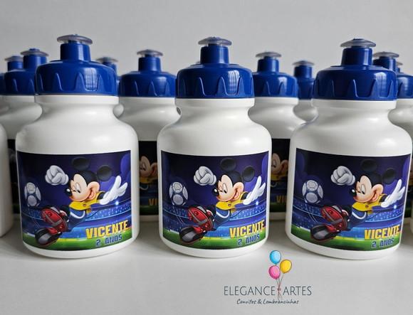 Garrafinha Squeeze Lembrancinha Mickey Futebol
